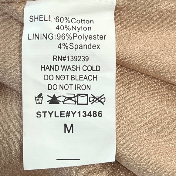 DO+BE EYELASH LACE OVERLAY CUTOUT OPEN BACK HALTER ROMPER SKY BLUE MEDIUM EUC - Picture 12 of 13